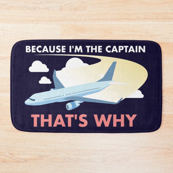 Item preview, Aviation Because I'm The Captain That's Why Gift designed and sold by Sandra78.