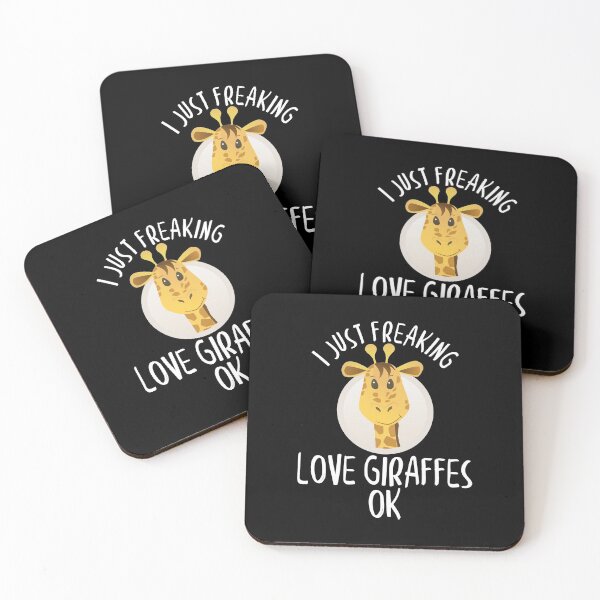 Item preview, I Just Freaking Love Giraffes OK Adorable Giraffe designed and sold by perfectpresents.