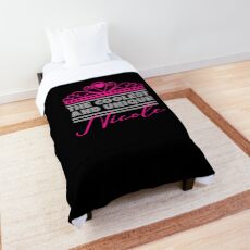 Nicole girl kids name sweet Comforter