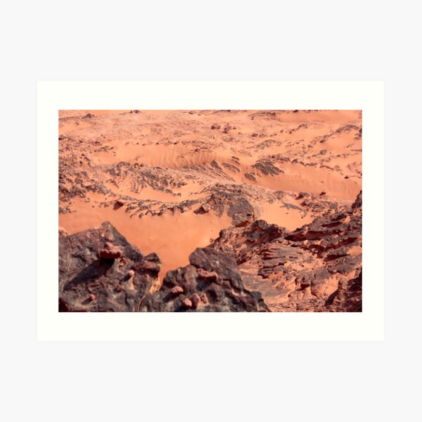orange world Art Print