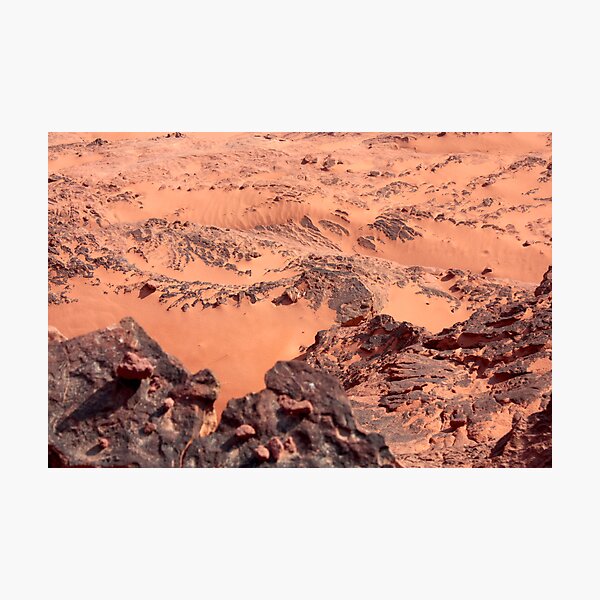 orange world Photographic Print