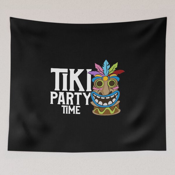 Item preview, Adorable & Cute Tiki Party Time Island Luau Themed designed and sold by perfectpresents.