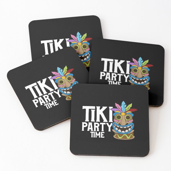 Item preview, Adorable & Cute Tiki Party Time Island Luau Themed designed and sold by perfectpresents.