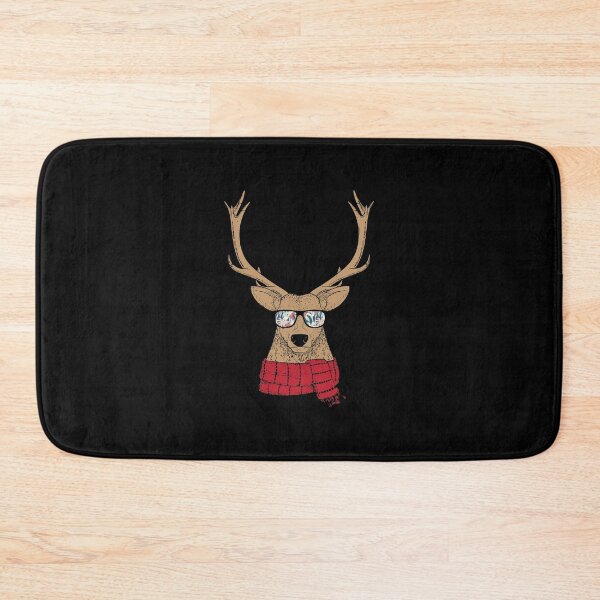 Item preview, Awesome Christmas Reindeer with Cool Glasses designed and sold by perfectpresents.