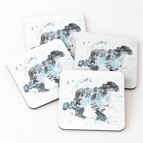 Item preview, Snow Leopard, watercolor Snow Leopard designed and sold by Rosaliartbook.