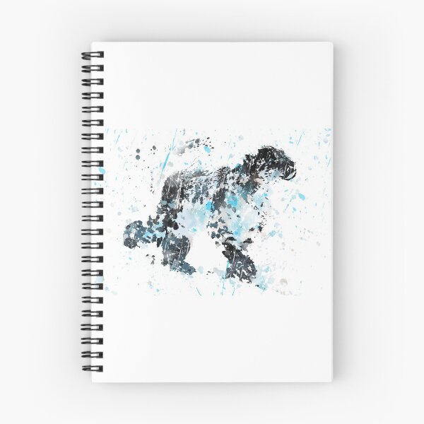 Item preview, Snow Leopard, watercolor Snow Leopard designed and sold by Rosaliartbook.