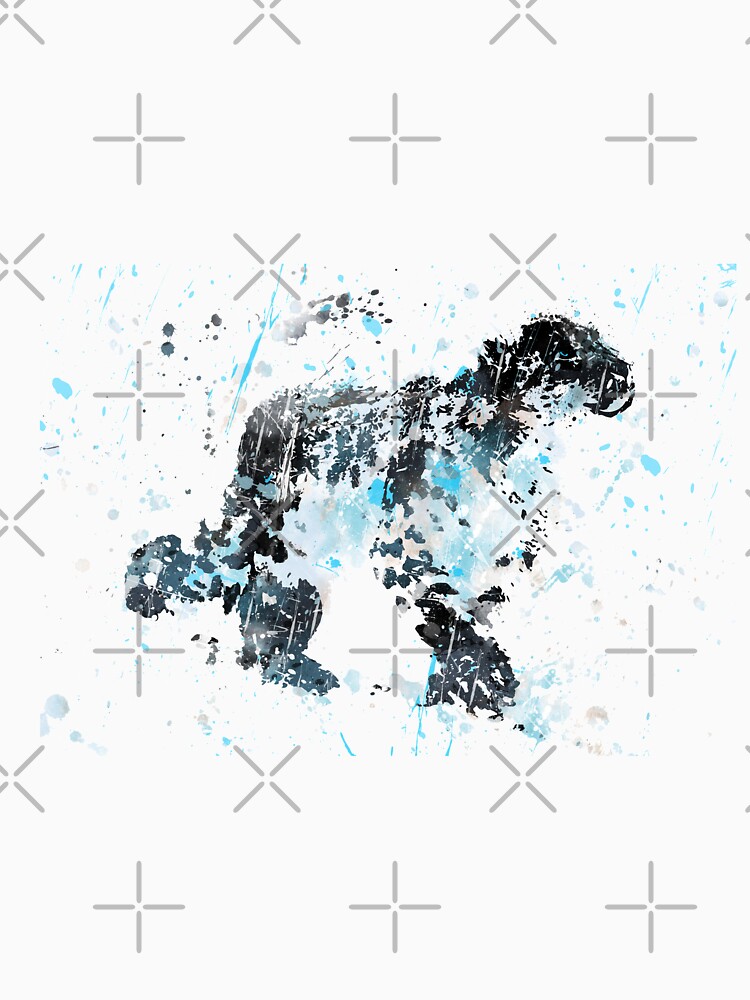 "Snow Leopard, watercolor Snow Leopard" T-shirt for Sale by