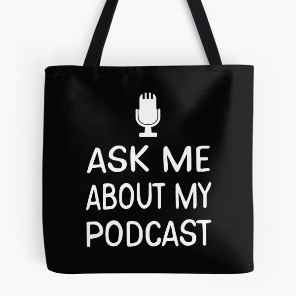 Artikelvorschau, Fragen Sie mich nach meinem Podcast-Host entworfen und verkauft von perfectpresents.