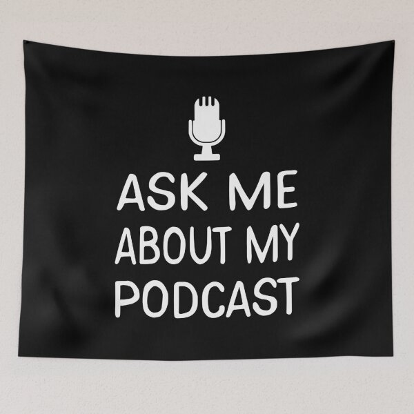 Item preview, Ask Me About My Podcast Host designed and sold by perfectpresents.