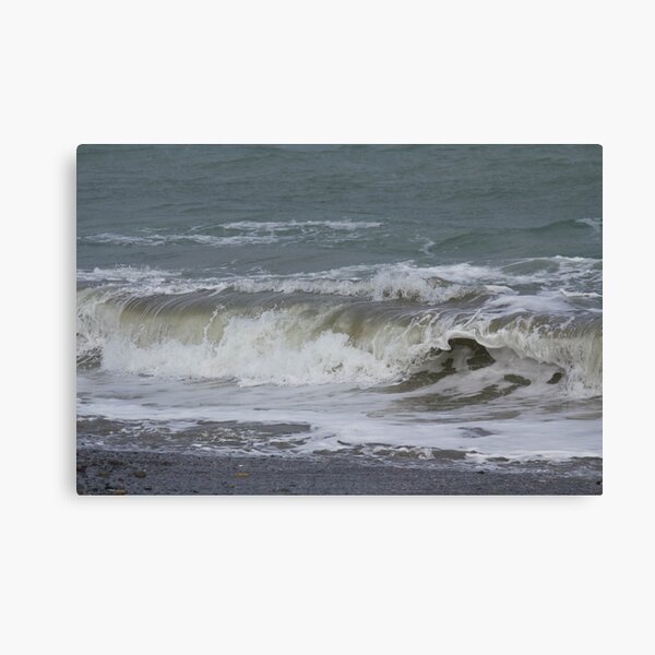 The Green Wave Canvas Print