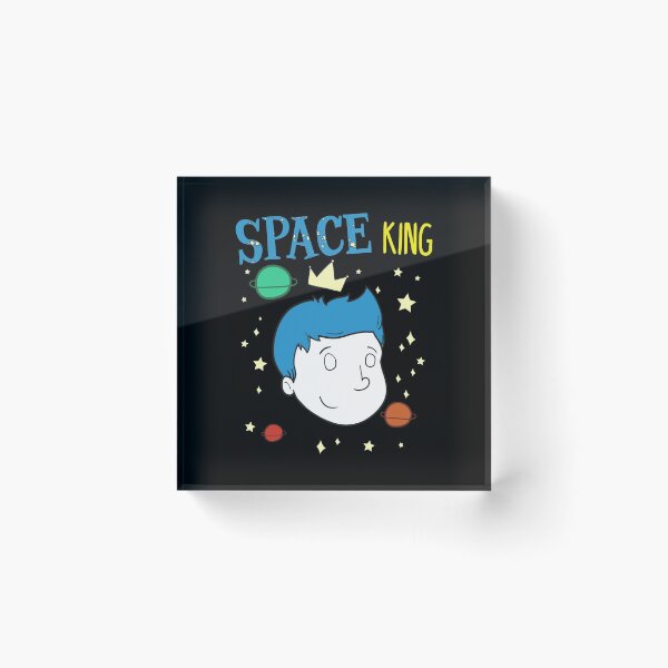Item preview, Cute Space King Exploring Outerspace Astronaut designed and sold by perfectpresents.