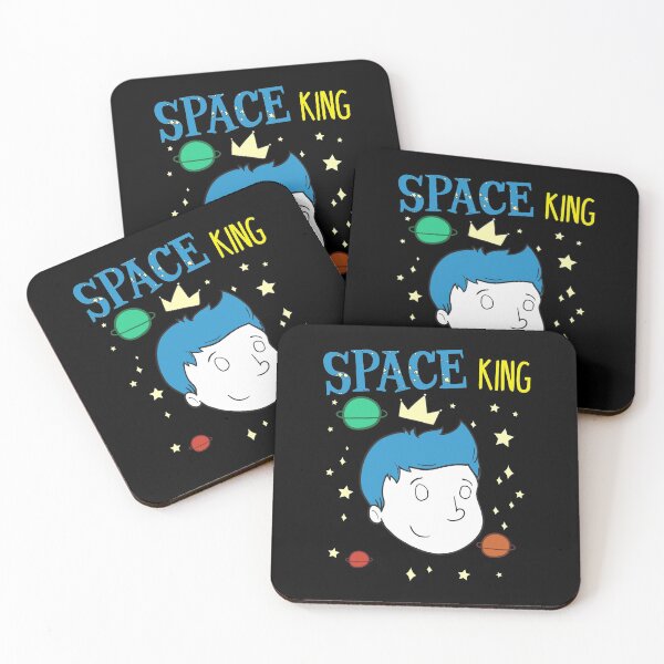 Item preview, Cute Space King Exploring Outerspace Astronaut designed and sold by perfectpresents.