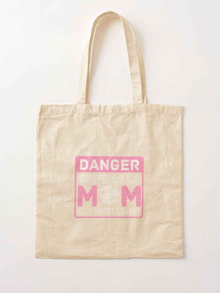 softball mom tote bags