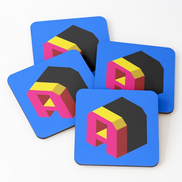 Item preview, Letter A Isometric Graphic designed and sold by Garaga.
