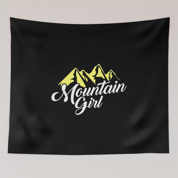 Item preview, Cute Mountain Girl Hiking Hiker Adventure Nature designed and sold by perfectpresents.
