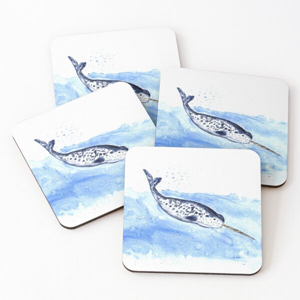 Item preview, Narwhal Painting designed and sold by Sandra Connelly.