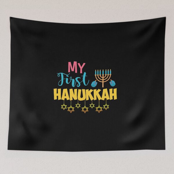 Item preview, Cute & Adorable My First Hanukkah Candles designed and sold by perfectpresents.