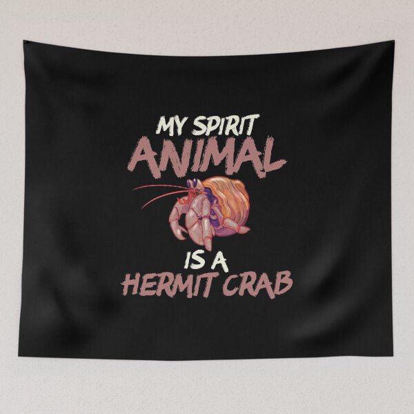 Item preview, Cute & Funny My Spirit Animal Is a Hermit Crab designed and sold by perfectpresents.