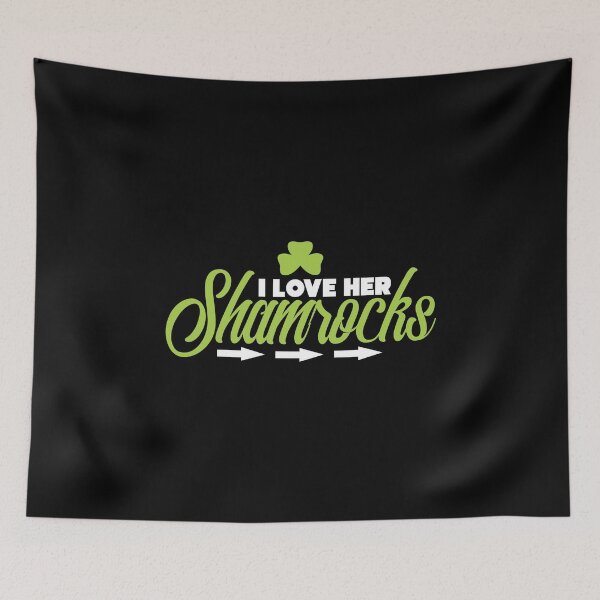 Item preview, Cute I Love Her Shamrocks St. Patrick's Day designed and sold by perfectpresents.