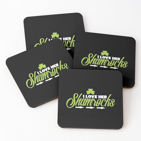 Item preview, Cute I Love Her Shamrocks St. Patrick's Day designed and sold by perfectpresents.