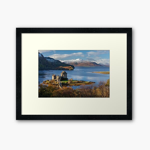 Item preview, Isle of Skye and Eilean Donan Castle in Autumn. Scotland designed and sold by PhotosEcosse.
