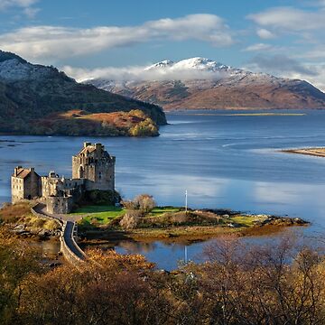 Artwork thumbnail, Isle of Skye and Eilean Donan Castle in Autumn. Scotland by PhotosEcosse