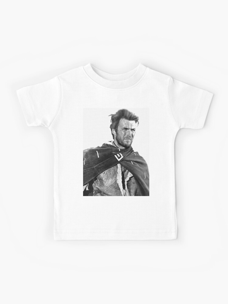 Clint Eastwood Spaghetti Westerns Kids T Shirt By Tomsredbubble Redbubble