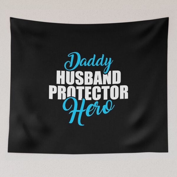 Item preview, Cute Daddy Husband Protector Hero Awesome Dad designed and sold by perfectpresents.