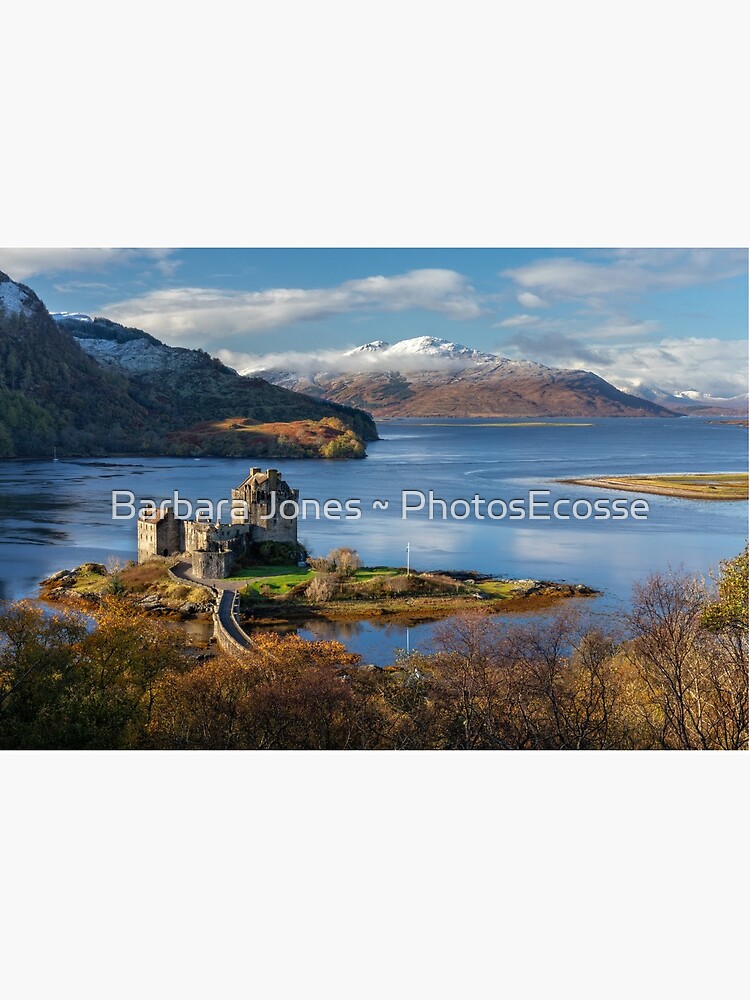 Thumbnail 2 of 2, Art Board Print, Isle of Skye and Eilean Donan Castle in Autumn. Scotland designed and sold by PhotosEcosse.