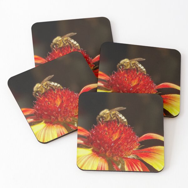 Item preview, Bee on a flower designed and sold by Guardi71.