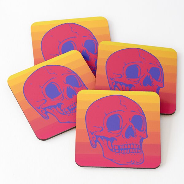 Item preview, Sunset Skull designed and sold by Mackenzie Kline.