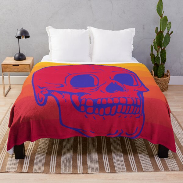 Item preview, Sunset Skull designed and sold by Mackenzie Kline.