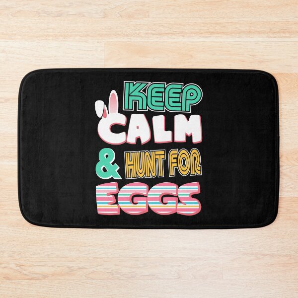 Item preview, Cute Keep Calm & Hunt for Eggs Easter Bunny designed and sold by perfectpresents.