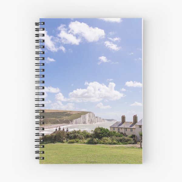 Item preview, Coastguard Cottages at Cuckmere Haven, East Sussex, England designed and sold by Zoe Power.