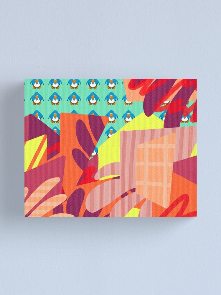Alternate view of party in my iggy Canvas Print