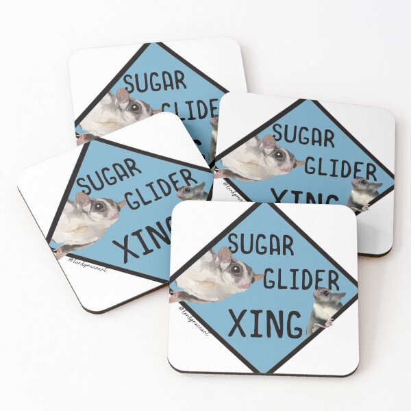 Item preview, Copy of Sugar Glider Crossing- Light Blue designed and sold by LordGraceArt.