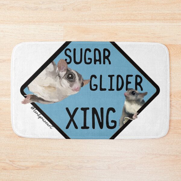 Item preview, Copy of Sugar Glider Crossing- Light Blue designed and sold by LordGraceArt.