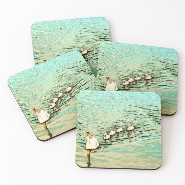 Item preview, Cisnes en el país de las maravillas designed and sold by Kay Brewer.