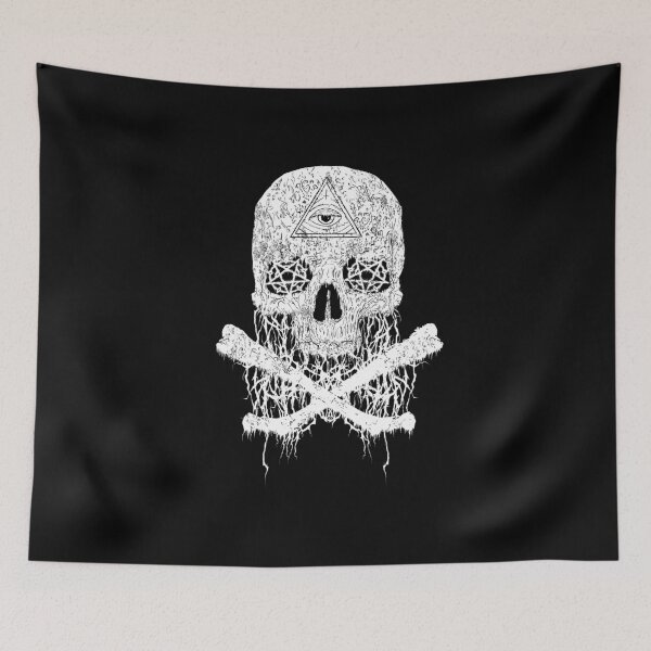Item preview, Awesome & Creepy Melting Skull Bones designed and sold by perfectpresents.