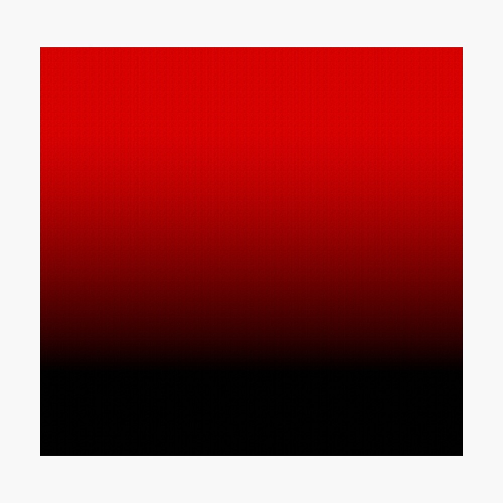Horizontal red and black gradient effect design" by hutofdesigns | Redbubble