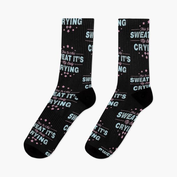 Item preview, Funny This Is Not Sweat It's My Body Crying Gym designed and sold by perfectpresents.