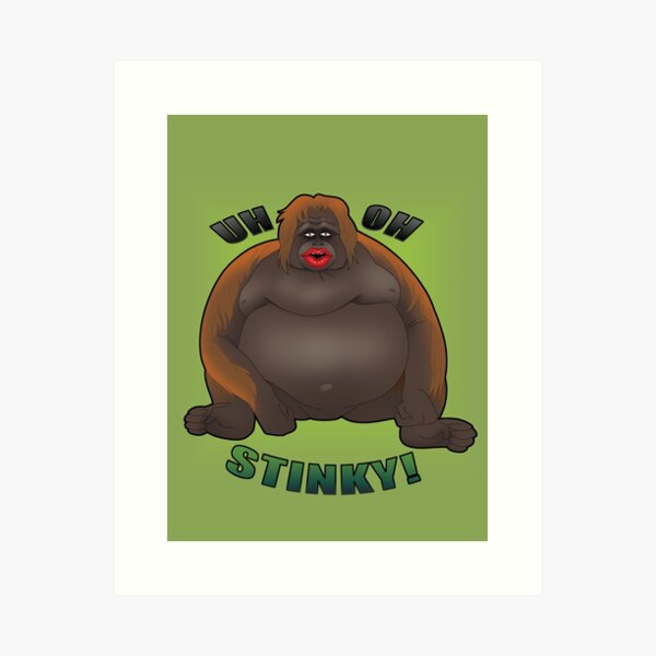 Uh Oh Stinky Art Prints for Sale