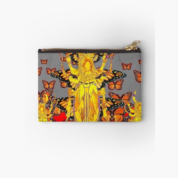 Item preview, SURREAL BEETLE,MONARCH BUTTERFLY IMAGES RED-GREY ART designed and sold by sharlesart.