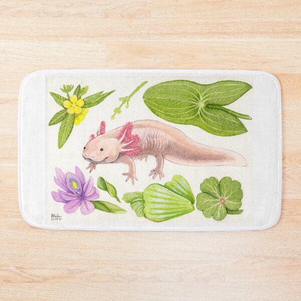 Item preview, Pearl The Axolotl designed and sold by Danelle Malan.