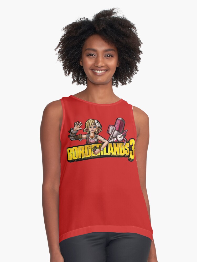 Sleeveless Top, Tiny Tina - Borderlands 3 Logo designed and sold by Doomgriever