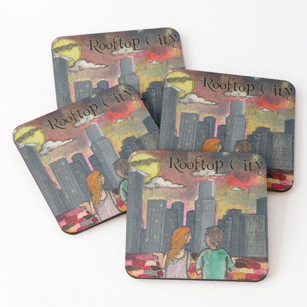 Item preview, "Rooftop City" - Album Cover Art designed and sold by Alisha Christopher.