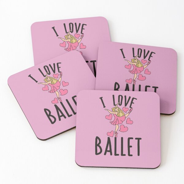 Item preview, I love ballet designed and sold by FrictionMaxxing.