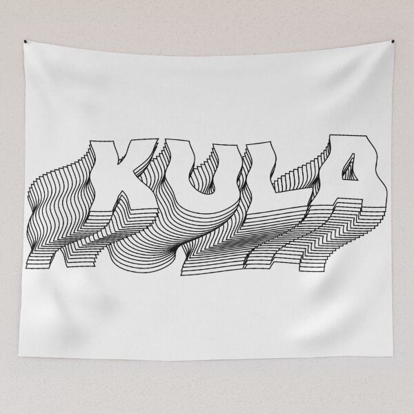 Item preview, KULA WAVEY TEXT designed and sold by Thrasherjackk.