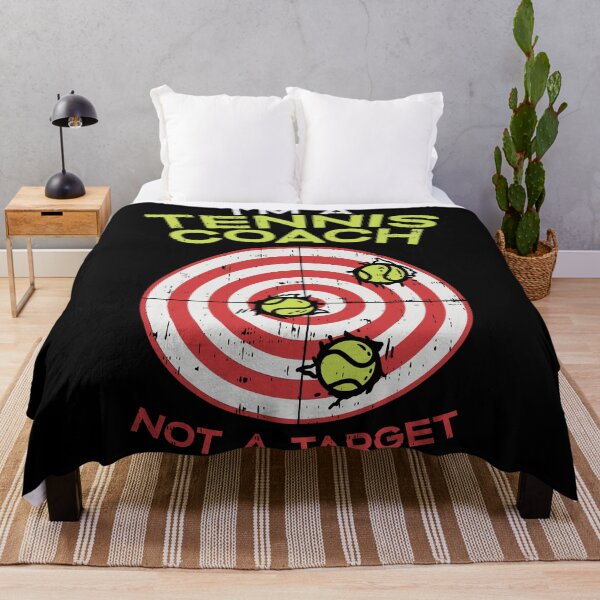 Item preview, I'm A Tennis Coach Not A Target designed and sold by Sandra78.