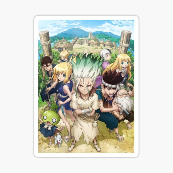Dr Stone Sticker